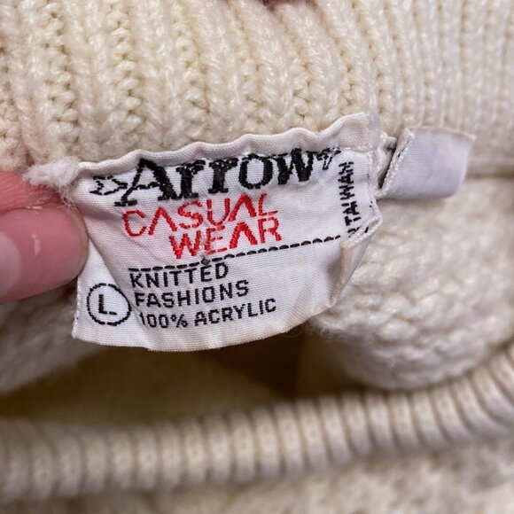 Vintage 1970s/80s Arrow Casual Wear Knit Sweater - Picture 6 of 6